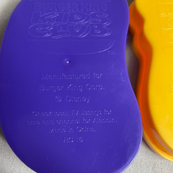 Vintage Disney Aladdin & Jasmine Burger King Boxes - Picture 7 of 9